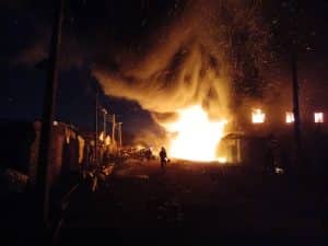 Christmas Day Fire Destroy Multi-miilion Naira Property, Goods In Onitsha