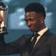 Real Madrid and Brazilian winger, Vinicius Jr has been voted the men's player of the year at the 2024 FIFA Best Awards.