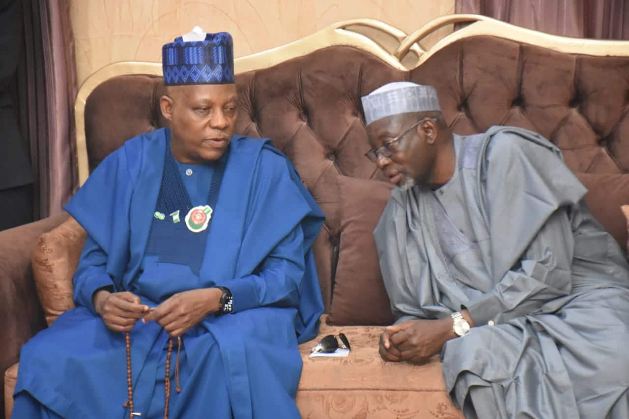 Shettima Leads Powerful Delegation On Condolence Visit To Gov Namadi Over Death Of Mother, Son