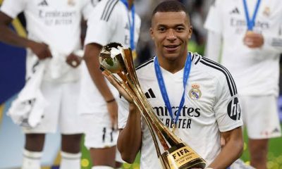 Kylian Mbappe Celebrates 2nd Title Win For Real Madrid