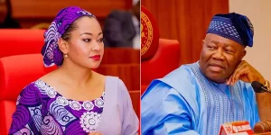 Senator Natasha Urge Senate To Stop Ogbebor Estate Demolition By Wike