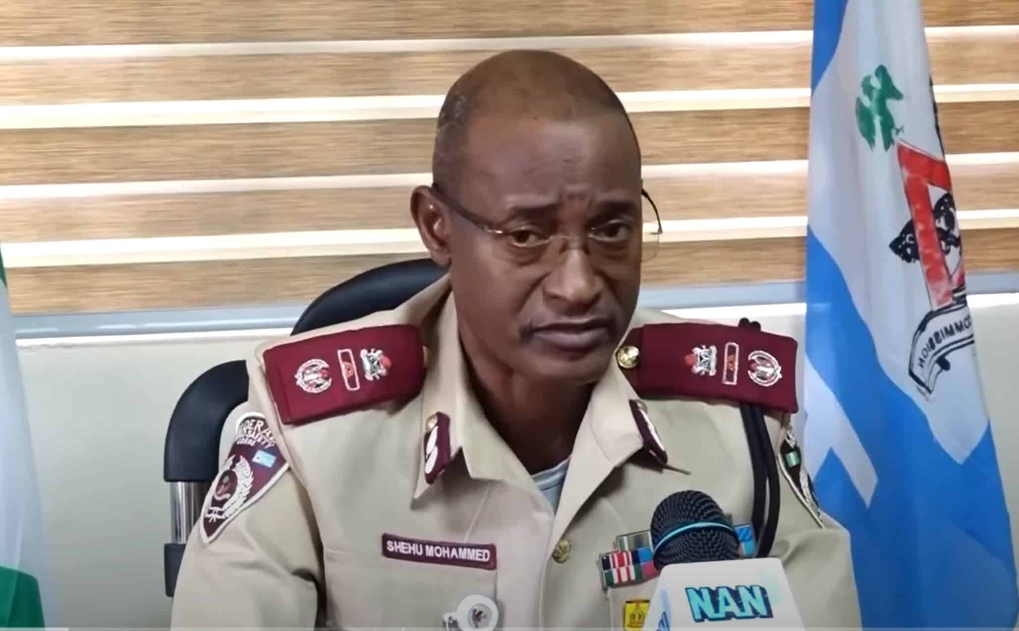 New Year: Be Careful Of The Vehicle You Enter - FRSC Warns Citizens