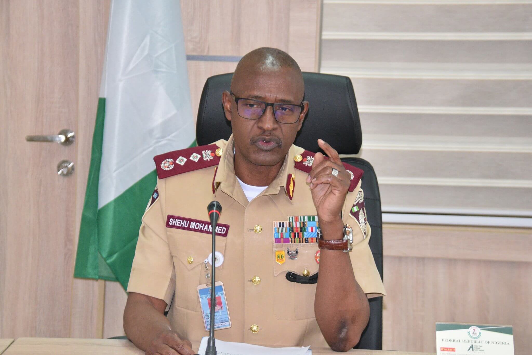 Stop Fighting Our Personnel - FRSC Boss, Mohammed Warns Drivers