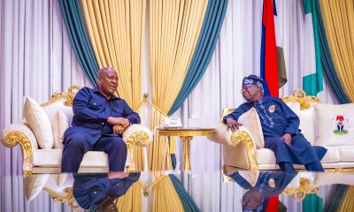 President-elect Of Ghana, John Mahama Visits Tinubu In Abuja (Photos)