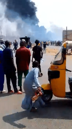 Tragedy Strikes As Oil Tanker Explosion Kills Scores At Niger