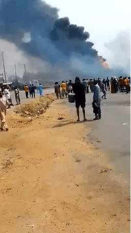 Tragedy Strikes As Oil Tanker Explosion Kills Scores At Niger