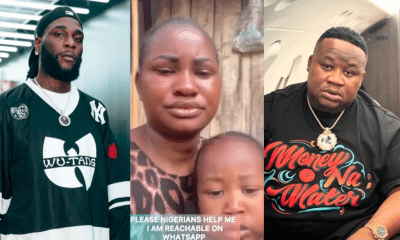 Burna Boy and Cubana Chiefpriest alleged baby