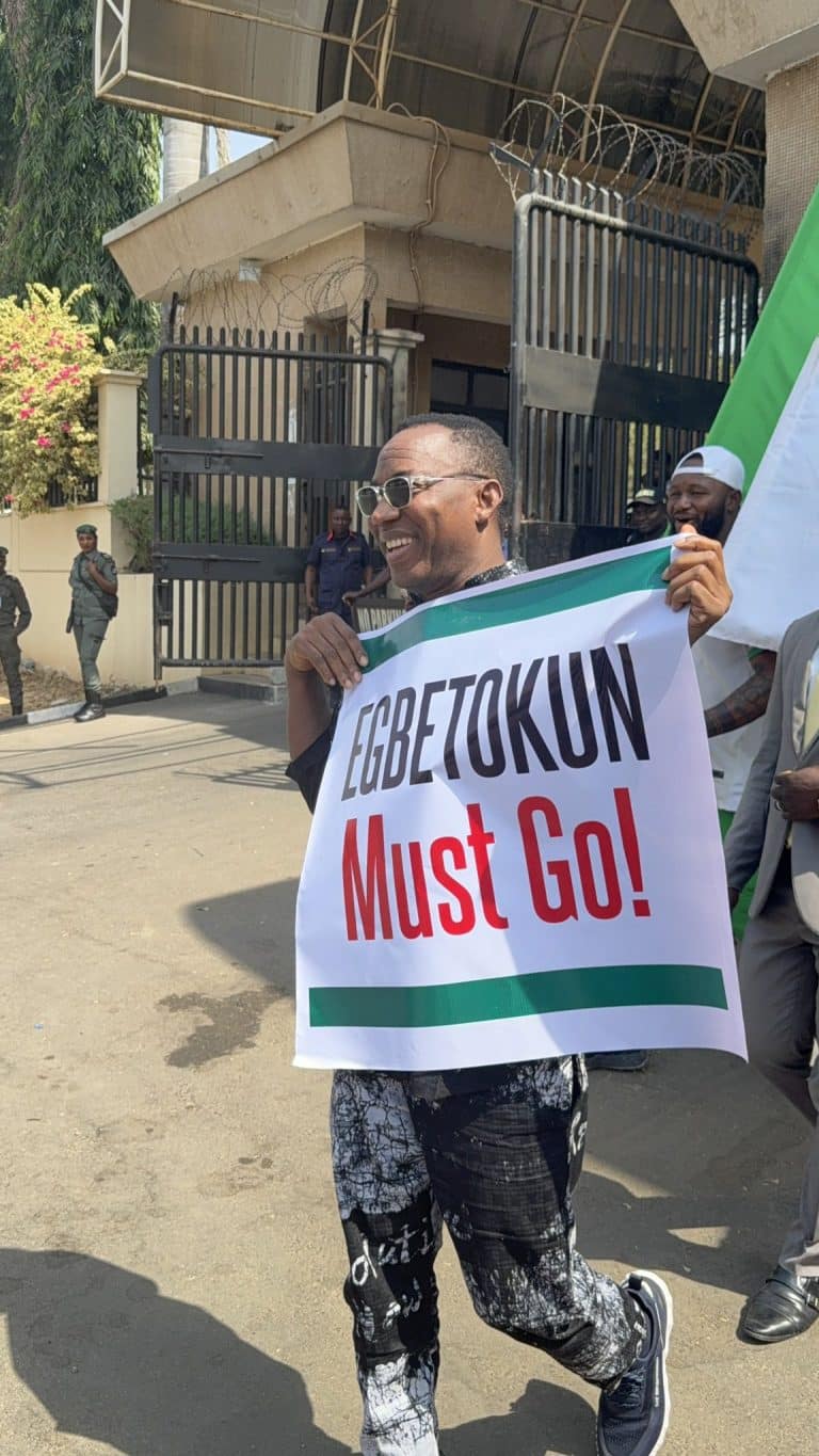 'They Will Never Have My Passport' – Sowore Speaks As He Joins Protest In Abuja