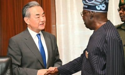 Tinubu Hosts Chinese Foreign Minister Wang Yi At Aso Rock