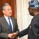 Tinubu Hosts Chinese Foreign Minister Wang Yi At Aso Rock