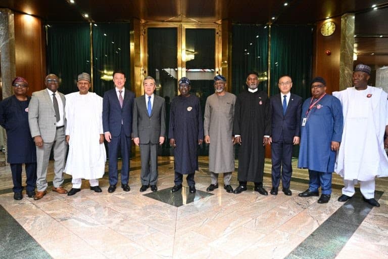 Tinubu Hosts Chinese Foreign Minister Wang Yi At Aso Rock