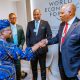 WEF: Shettima Holds Talk With Botswana's President, Meet WTO DG, Okonjo-Iweala