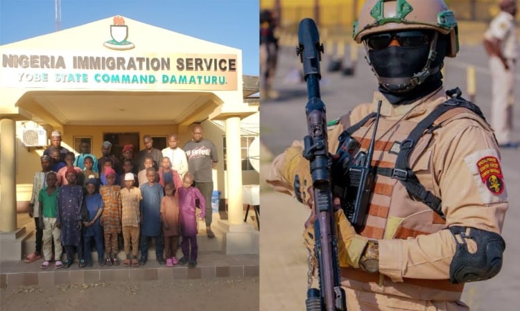 NIS Foils Human Trafficking Attempt, Rescues 21 Minors Bound For Niger Republic