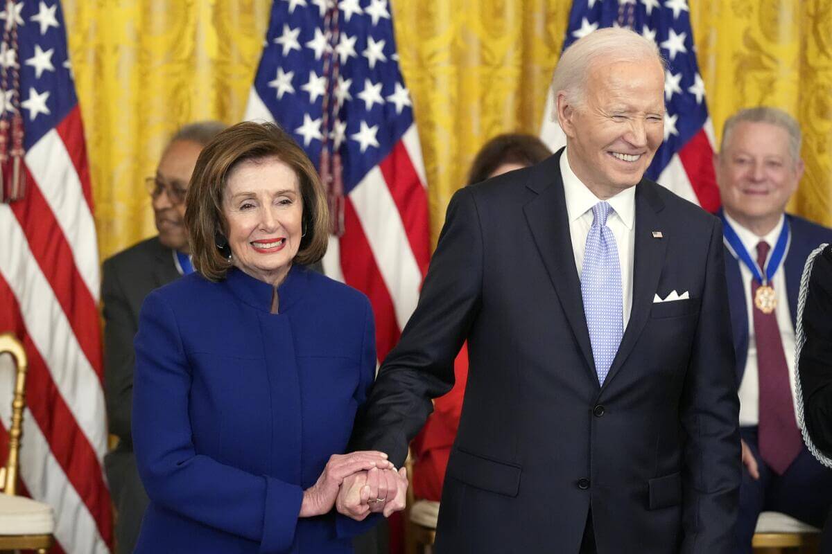 America Was Fortunate To Have Biden As President - Nancy Pelosi