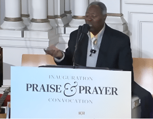 Kumuyi Leads Prayers For American Church, Trump's Administration At US Presidential Inauguration Event