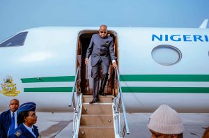 Kashim Shettima Returns To Nigeria After WEF 2025