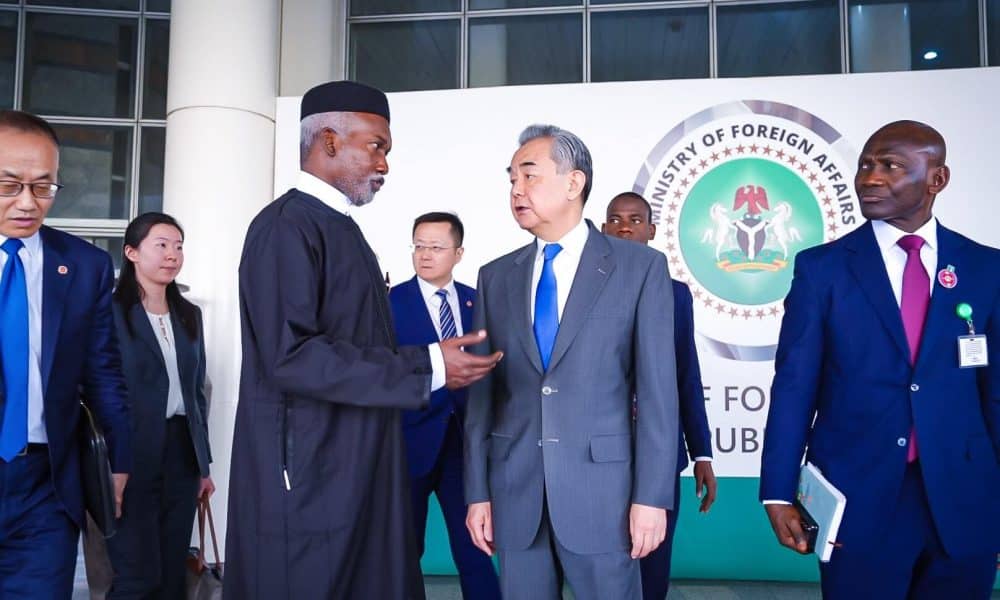 Nigeria Plays Irreplaceable Role In Africa - China's Wang Yi