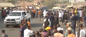 Photos: How Kogi Central Residents React As Yahaya Bello Storm Hometown