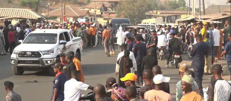 PHOTOS: How Kogi Central Residents React As Yahaya Bello Storm Hometown