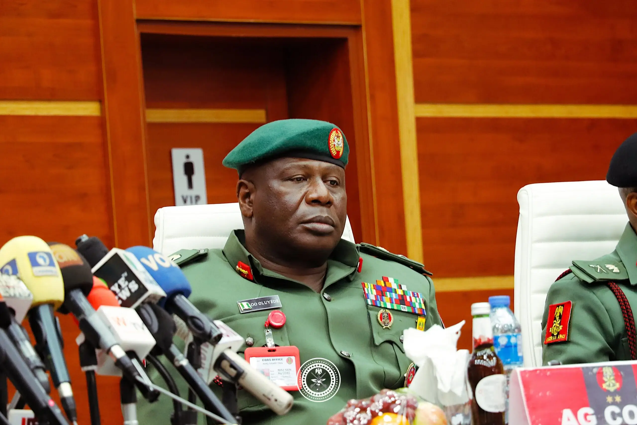 COAS Olukoye Lauds Personnel For Their Sacrifices To The Nation