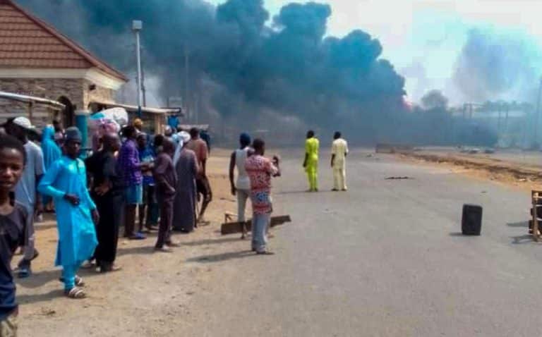 Tragedy Strikes As Oil Tanker Explosion Kills Scores At Niger