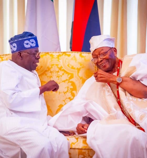 President Tinubu Hosts His 'Friend', Awujale Of Ijebuland In Lagos (Photos)