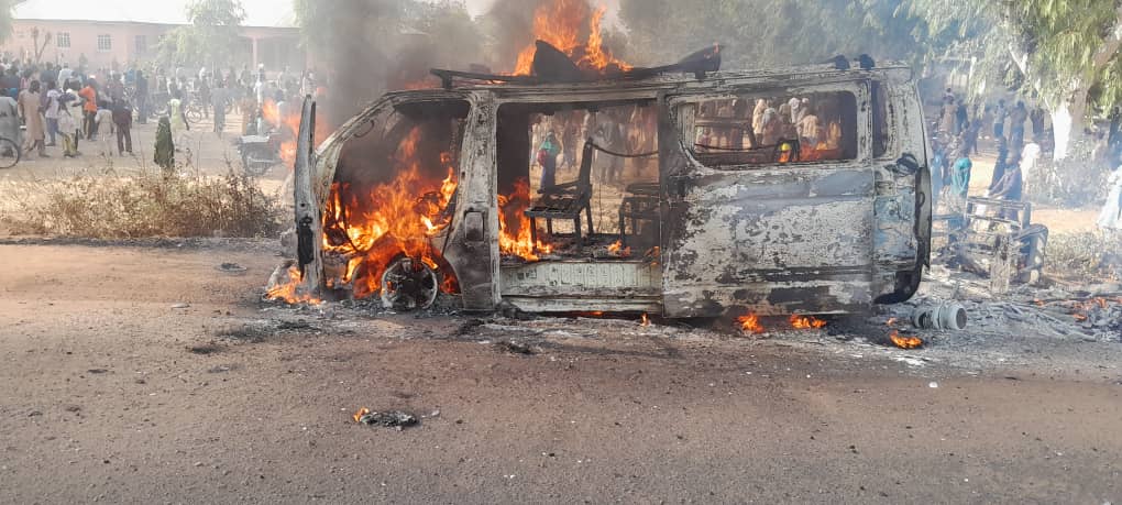 Four Die In Tragic Hummer Bus Fire In Jigawa