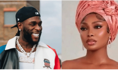 Burna Boy and Sophia Egbueje