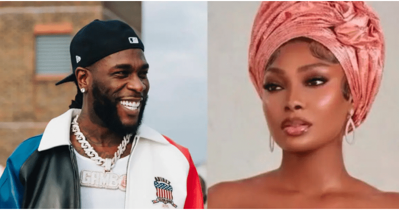 Burna Boy and Sophia Egbueje