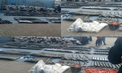 Just In: Customs Intercepts Large Cache Of Arms, Ammunition In Lagos