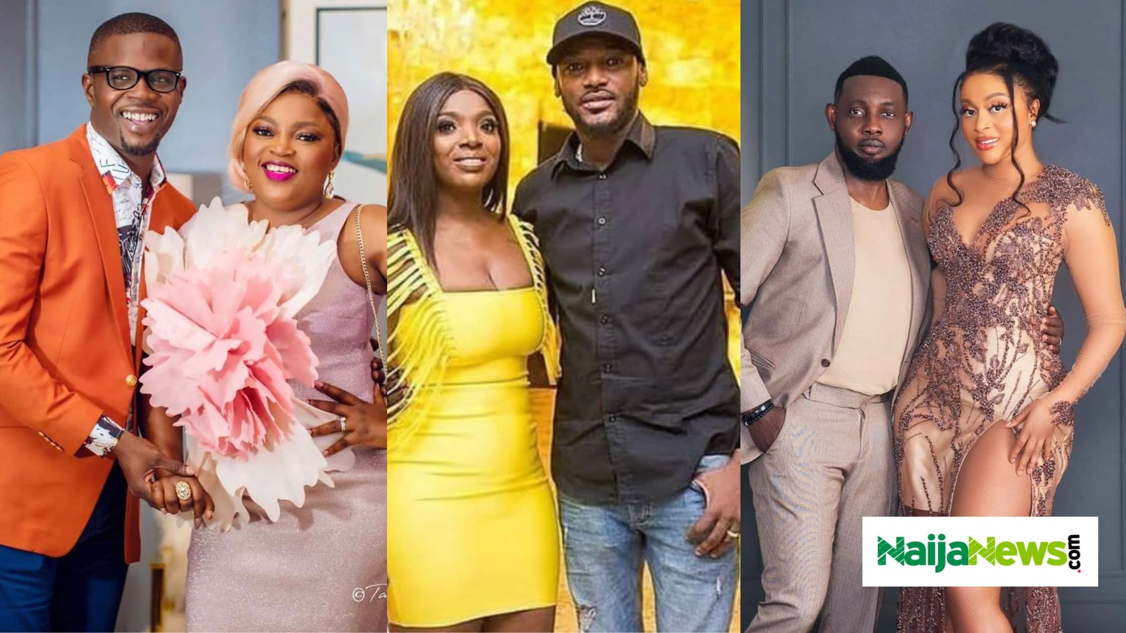 Funke Akindele, Tuface, AY, Other Nigerian Celebrities Whose Marriages Crashed