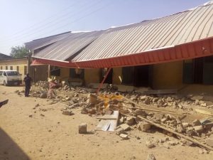 Many Injured As School buildings Collapse On Students In Gombe (Photos)