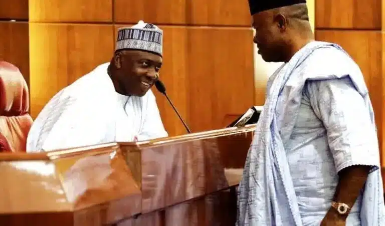 Flashback: How Akpabio, Saraki’s 2018 Senate Clash Over Seating Arrangement