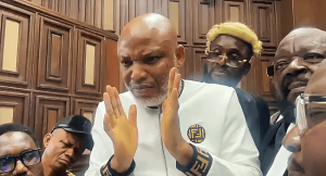 Video: Poor Knowledge Of Law Killing Nigeria - Nnamdi Kanu Fumes In Court