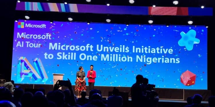 JUST IN: Microsoft Pledges $1 Million To Train One Million Nigerians In AI Skills