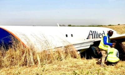 NSIB Confirms Allied Air Plane Crashed During CBN Cargo Collection