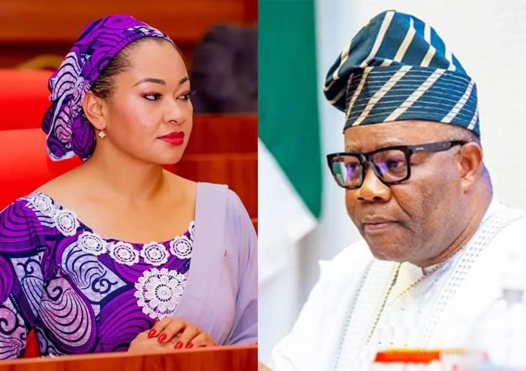 Natasha Vs Akpabio: Now We Know Why Female Lawmakers Don't Talk - Akeredolu's Wife