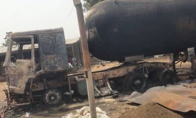 Shops, Vehicles Wrecked In Fresh Tanker Explosion In Niger [Photos]