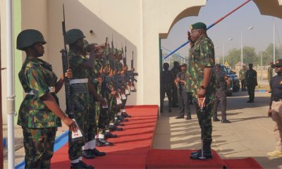 COAS Oluyede Inspects Security Operations In Zamfara, Engages Frontline Troops