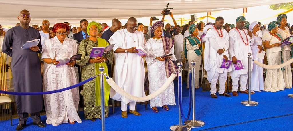 Sanwo-Olu, Meranda, Fashola, Other Dignitaries Attend Burial Of GAC Member, Ajose In Lagos