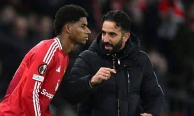 Ruben Amorim and Marcus Rashford