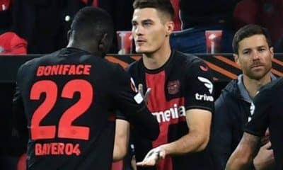 Victor Boniface and Patrik Schick