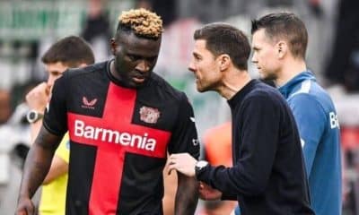 Bayer Leverkusen head coach Xabi Alonso expresses optimism about Nigeria striker Victor Boniface's commitment to the team, especially after a potential transfer to Saudi Pro League club Al Nassr fell through at the last moment.