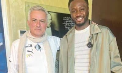 Jose Mourinho and Mikel Obi