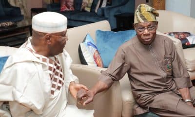 "Happy Preparations As Usual" - Wike's Aide, Others React As Atiku Visits Obasanjo Ahead Of 2027 Elections