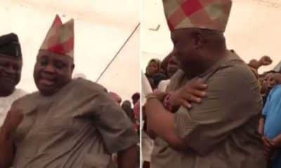 "It Started In My Mother's Womb" - Governor Adeleke Reveals Origin Of His Dance Steps