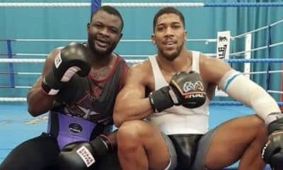 Martin Bakole and Anthony Joshua