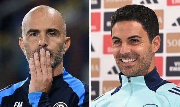 Mikel Arteta and Enzo Maresca