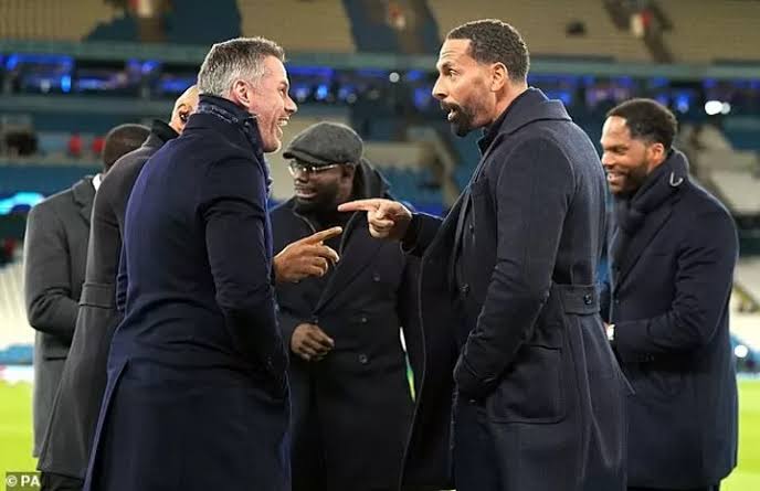 Rio Ferdinand does not agree with the comments Jamie Carragher