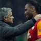 Didier Drogba and Mourinho